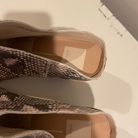 Dolce Vita snakeskin mules-New! - Picture 3 of 3
